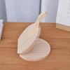 Dumpling Skin Maker Wooden Dumpling Press Handmade Tortilla Maker Dough Pressing Tool for Home Kitchen