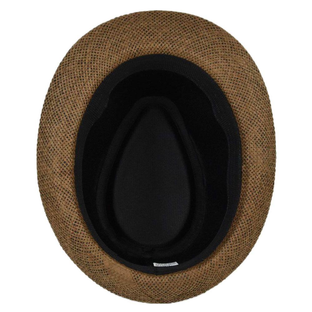 Fashion Beach Summer Unisex Cowboy Fedora Hat Sun Hat Straw Panama Cap Jazz Hat