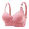 Breast-Lifting No-Wire Jacquard Bra for Middle-Aged & Elderly - Thin Mold Cup, Adjustable & Reducing.