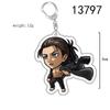Attack On Titan Acrylic Keychain Pendant - Creative Anime Jewelry Gift