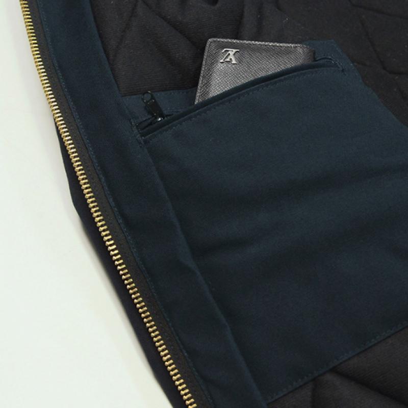 carhartt J140 Duck Active Jacket Quilted Lining Dark Navy 964 964