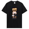 Working Girl Bear Women Tshirt Unisex Unisex Student Creativity T Shirt Lady Cartoon Printing Harajuku Cotton Tshirt Clothes Tees