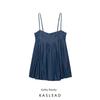 Kaslead New Arrival Women's Clothing Fashion Style Fashion Simple Denim Short Dress 0250080 401