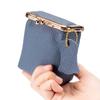 Women's Coin Purse Genuine Leather Wallet Kiss Buckle Mini Wallet Coin Bag Lipstick Storage Bag Ladies Clutch Bag Drop Shipping