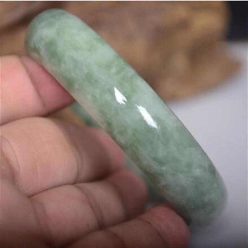 Gift for Women Men Wedding Charm Jewelry Green Jade Bracelet Natural Stone Bangle Emeral Jewelry