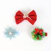2/6Pcs/Set Hair Clips Christmas Theme Xmas Tree Snowflake Deer Decor Hairpins Festive Atmosphere Hair Pins