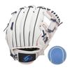 GP Magic Catch Toddler Glove with Soft and Red 8-inch Right-Handed Ball, White, Navy,