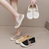 Fashion 2025Summer Women's Shoes New Breathable Canvas Shoes Fashion Casual Sneakers for Women Lightweight Walking Flats Slip-On Loafers