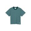 X Nanamica SS23 Collaborative Series Striped Crew Neck Short Sleeve T-Shirt Men Tops Green 539854-80