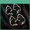 Trendy Alloy Earrings With Geometric Design For Womens Festival Outfit