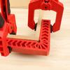 3/4/6inch 90-Degree Right Angle Clamp Holder L Shape Square Ruler Woodwork Tool