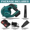 2200W 2 IN 1 Electric Cordless Air Blower Blowing Suction 180Rotation Dust Collector Leaf Cleaner For Makita 18V Battery