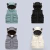 Children's Fleece Warm Vest Autumn/Winter Casual Fashion Sleeveless Vest for Girls and Boys