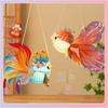 Koi and Goldfish Lantern Kit: Handmade DIY Ancient-Style Glowing Lanterns for Lantern & Mid-Autumn Festivals