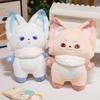 Cute Cartoon Fox Plush Toy Lovely Soft Stuffed Animal Doll Home Decor Gifts For Kids