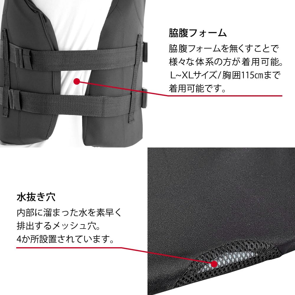 NEO Outdoor Life Neon Size J-Fish Vest, Yellow, S-M, JOV-40254