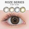 Colored Lenses With Diopters -1.00~-6.00 Myopia Lenses Color Contact Lenses With Correction Prescription Eye Lens For Vision