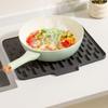 Large Size Dish Drying Mat Non-slip Tableware Drainer Pad Silicone Drainage Mat  Kitchen Utensils