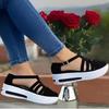 Women's Shoes Casual Thick Bottom Height Increasing Baotou Hollow Out Sandals