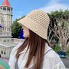 Delicate Texture Women Hat Sun Protection Cap Beach Casual Eye-catching Washable