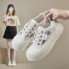Summer New Korean Version Ins Breathable Little White Shoes Women's Hollow Casual Board Shoes Thick-soled Versatile Muffin Shoes M15