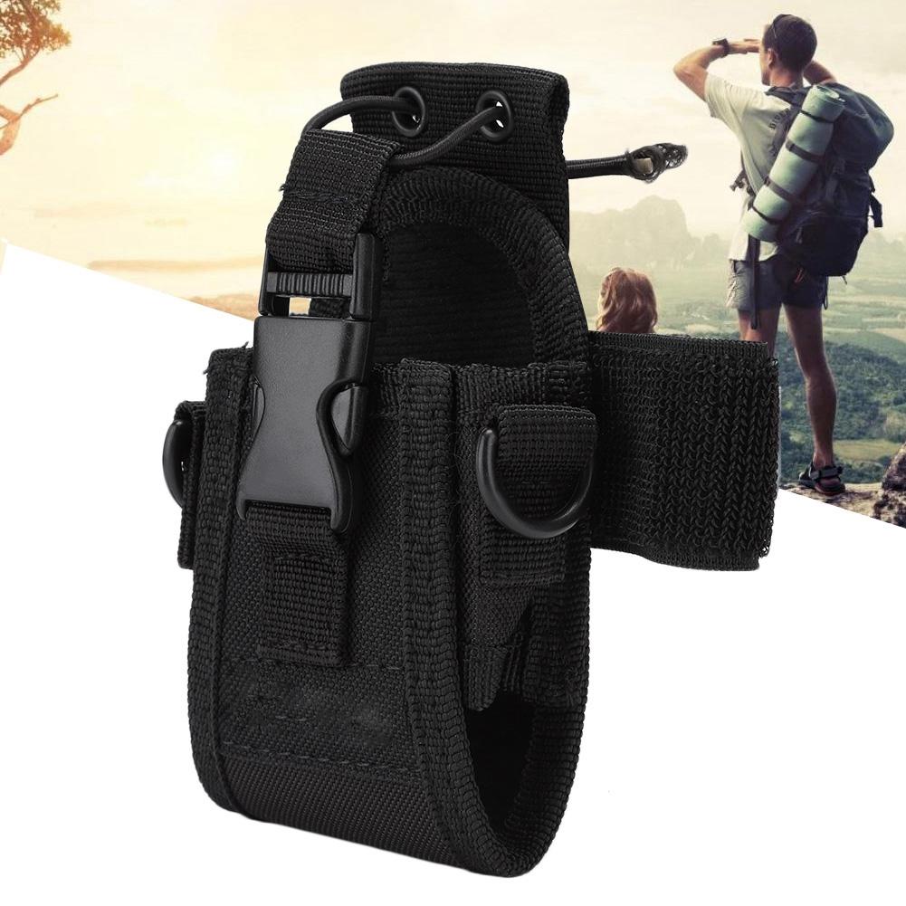 Outdoor Portable Nylon Walkie Talkie Bag Carry Pouch for Baofeng UV 5R UV 5RA UV 82 UV B5