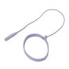 Tweezers Protector Wrist Band Soft Elastic Snap Silicone Eyelash Tweezers Bracelet Purple