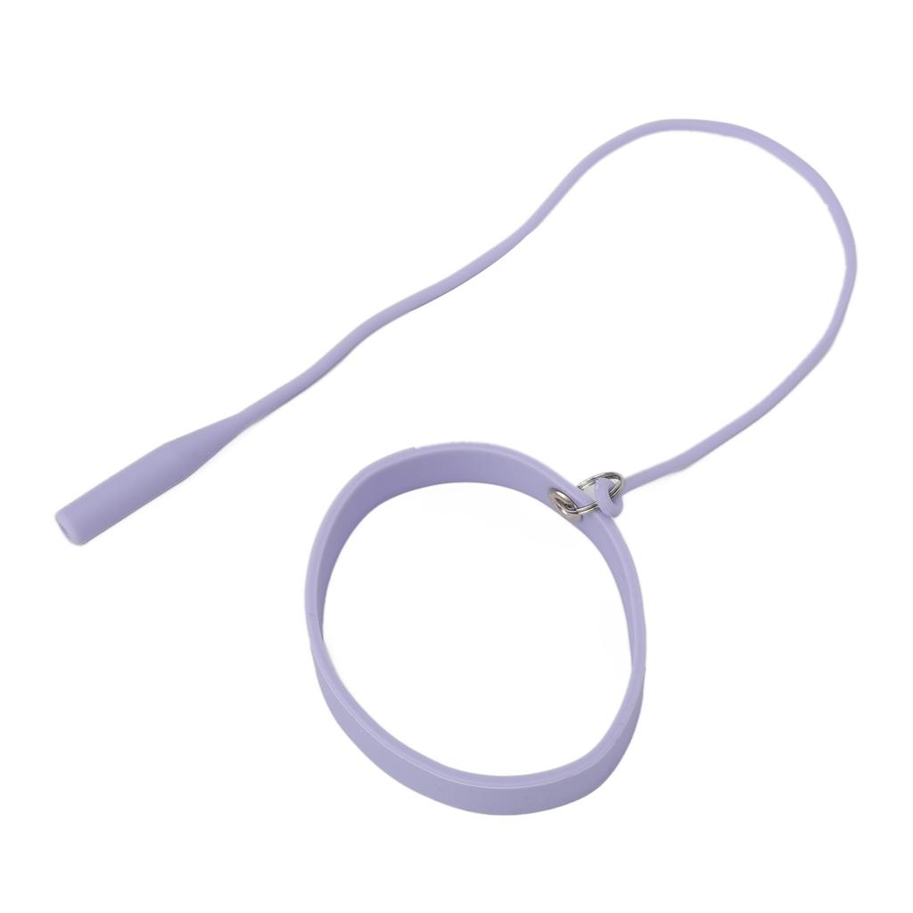 Tweezers Protector Wrist Band Soft Elastic Snap Silicone Eyelash Tweezers Bracelet Purple