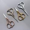 1Pcs European Sewing Vintage Scissors Vintage Embroidery Retro Dressmaker Shears Scissors Fabric Tool Needlework Tailor Shears