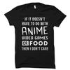 Anime Shirt Video Game Shirt Anime Fan Shirt Gamer Shirt Gaming  Unisex Tee
