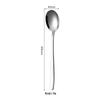Korean Style 304 Stainless Steel Cutlery Set: Dinner Knife, Ice Spoon & Fruit Fork for Home & Hotel
