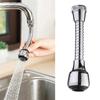 1PCS 360° Adjustment Faucet Extension Tube Water Saving Nozzle Filter Kitchen Water Tap Water Saving for Sink Faucet Bathroom