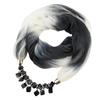 Summer Ladies Scarf Stylish Comfortable Resin Stone Charm Female Necklace Outdoor Wear Sun Protection EMA