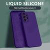 A53 A73 A33 A23 Case Skin Feel Soft Liquid Silicone Cases For Samsung Galaxy A53 A23 A33 A73 A13 A22 A32 A52 A72 A51 A71 M32 M33 M53 5G 4G Back Cover