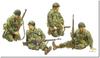 PLATZ Dragon WWII US Tank Rider Figure Set of Plastic Model DR6378 1/35 4, Gen2, 1944-45, Kit, (Personnel)