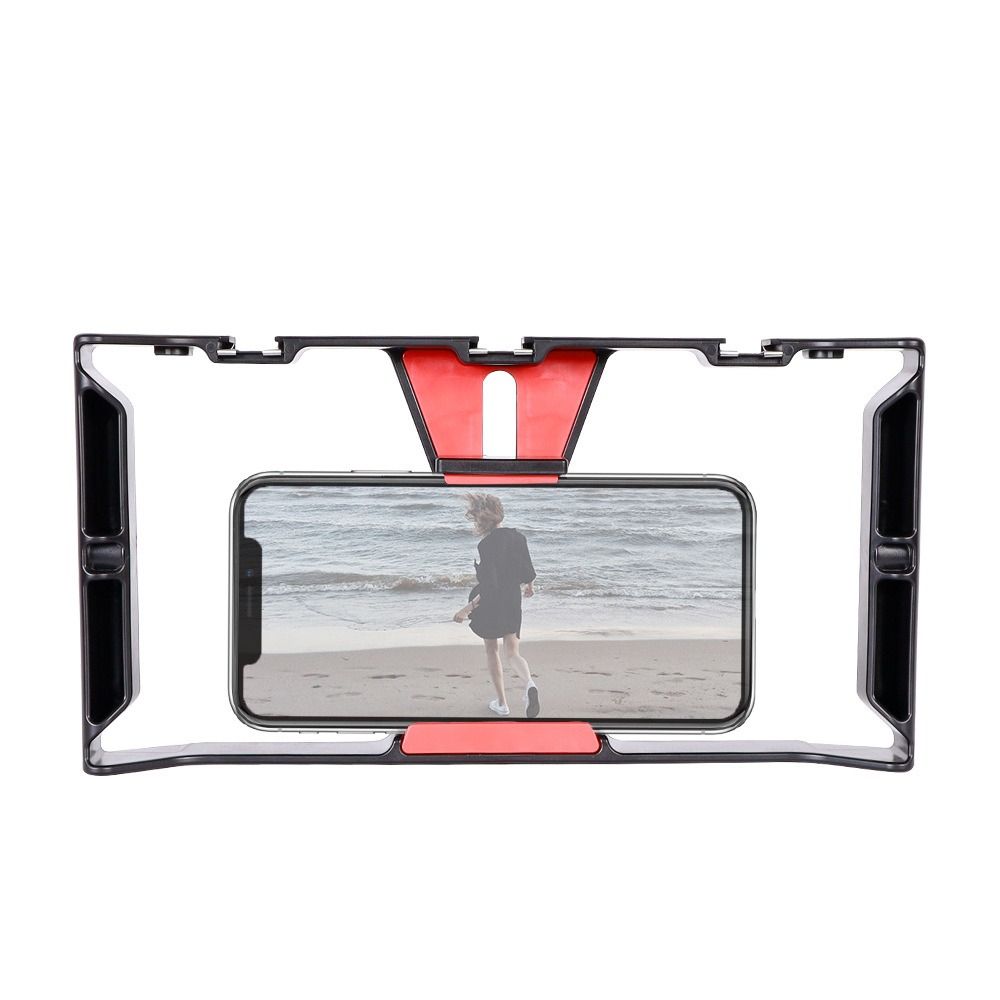 Hand Grip For Smart Phone Video Camera Cage Film Making Rig Smartphone Video Rig Cage Stabilizer