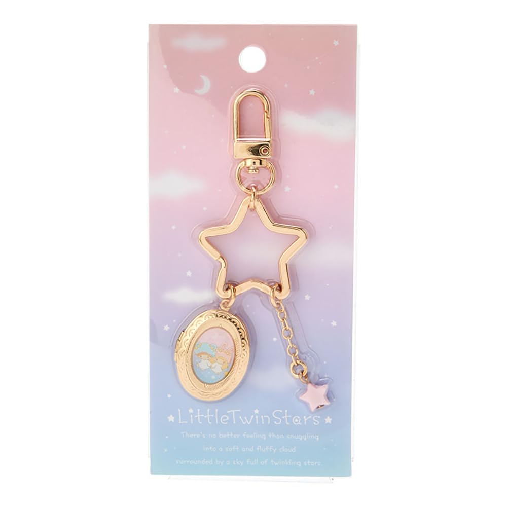 Sanrio Sanrio Keychain Little Twin Stars Kikirara LITTLE TWIN STARS 10 X X Little Twin Stars Fluffy Fancy Design Series Character 231339 SANRIO