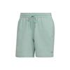 Solid Color Logo Embroidered Lace-Up Casual Shorts Men Shorts Light-Green HF6370