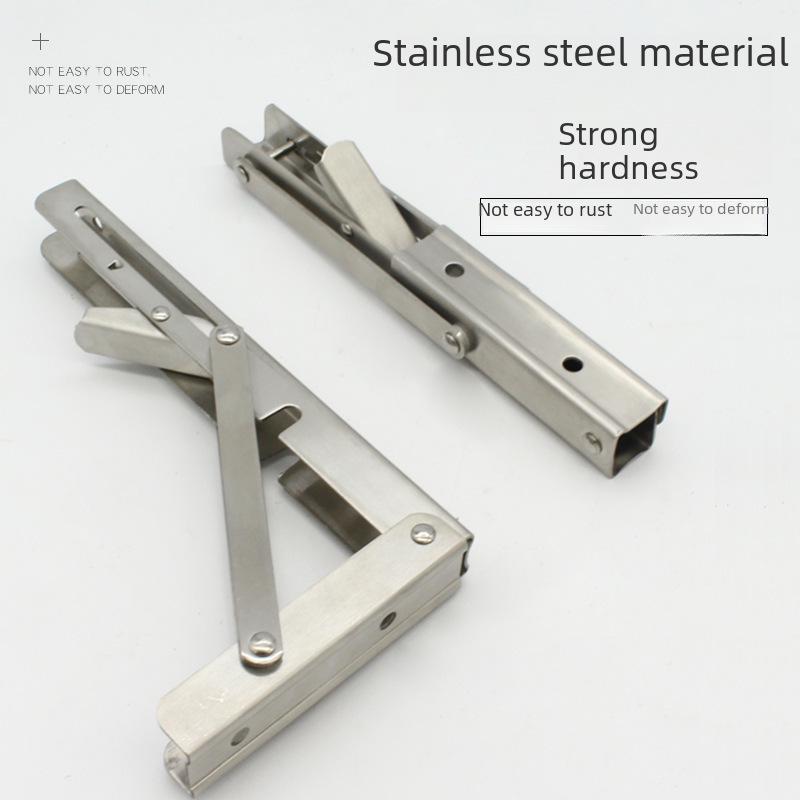 Dinite Stainless Steel Folding Shelf Bracket