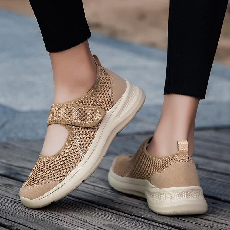 2025 Women's Tennis Summer Hiking Soft Soled Loafers Breathable Sports Mesh Lightweight Casual Shoes for Women Zapatos De Mujer