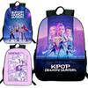 KPop Demon Hunters Backpack Children Huntrix Girl Zoey Rumi Mira Students Back To School Rucksack Saja Boys Teens Travel Shoulder Bag
