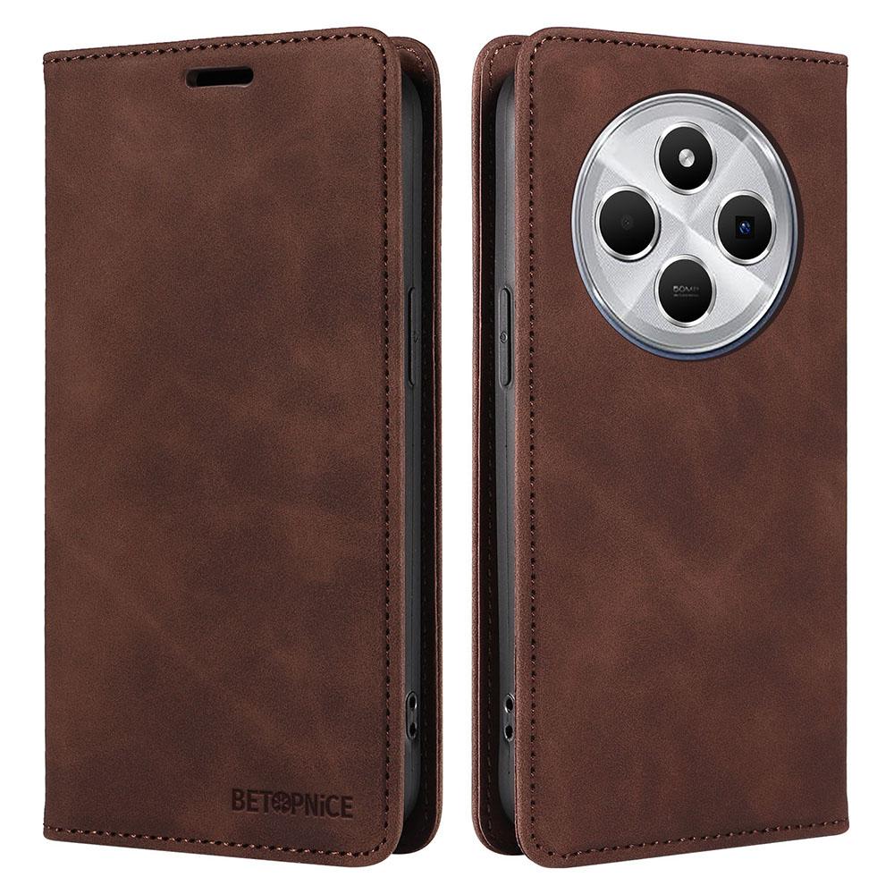 BETOPNICE For Xiaomi Poco C75 4G/Poco M7 5G/Redmi A3 Pro 4G/14R 5G/A4 5G/14C 5G/14C 4G Wallet Case Leather Phone Cover with Stand