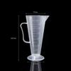 Transparent Plastic Corrugated Cup 25/50/100/250/500ml Measuring Jugs Seasoning Measuring Cup