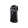 Джерси NBA Brooklyn Nets Kevin Durant 75th Icon Edition, черный/белый, мужская уличная одежда DB3305-010