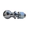 Hitch Ball, Steel, Ball Diameter: 2.0 Inches (50 Mm), Shaft Diameter: 0.7 Inches (19