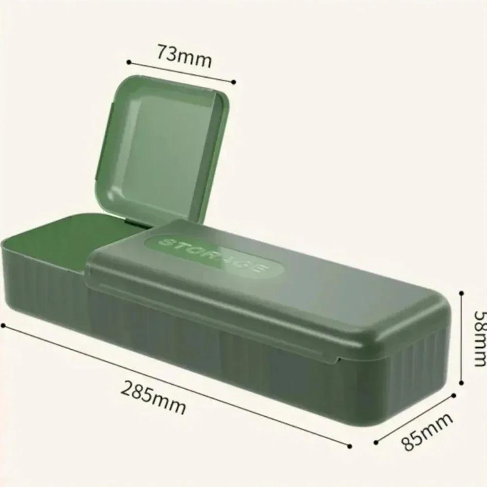 New Cable Storage Box Organizer Charger Cord Storage Data Large Capacity Widening and Enlarging The Partition Design Storage Box