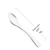 1Pc Matte Silver Steak Knife Fork Teaspoon Flatware 18/10 Stainless Steel Dinnerware Dessert Cutlery Kitchen Western Tableware Heavy Duty
