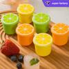 Round Ice Tray with Lid - Compact Summer Ice Mold & Food Supplement Storage