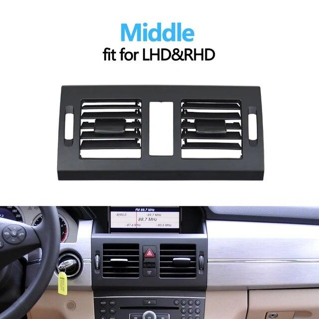 Car Front Dashboard Left Right Rear AC Vent Grille Panel Cover For Mercedes Benz GLK Class X204 220 250 300 350 2008-2012