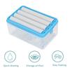 Laundry Scrubbing Soap Box High Durability Reusable Multifunctional Bathroom Hands-free Roller Soap Drain Storage Box
